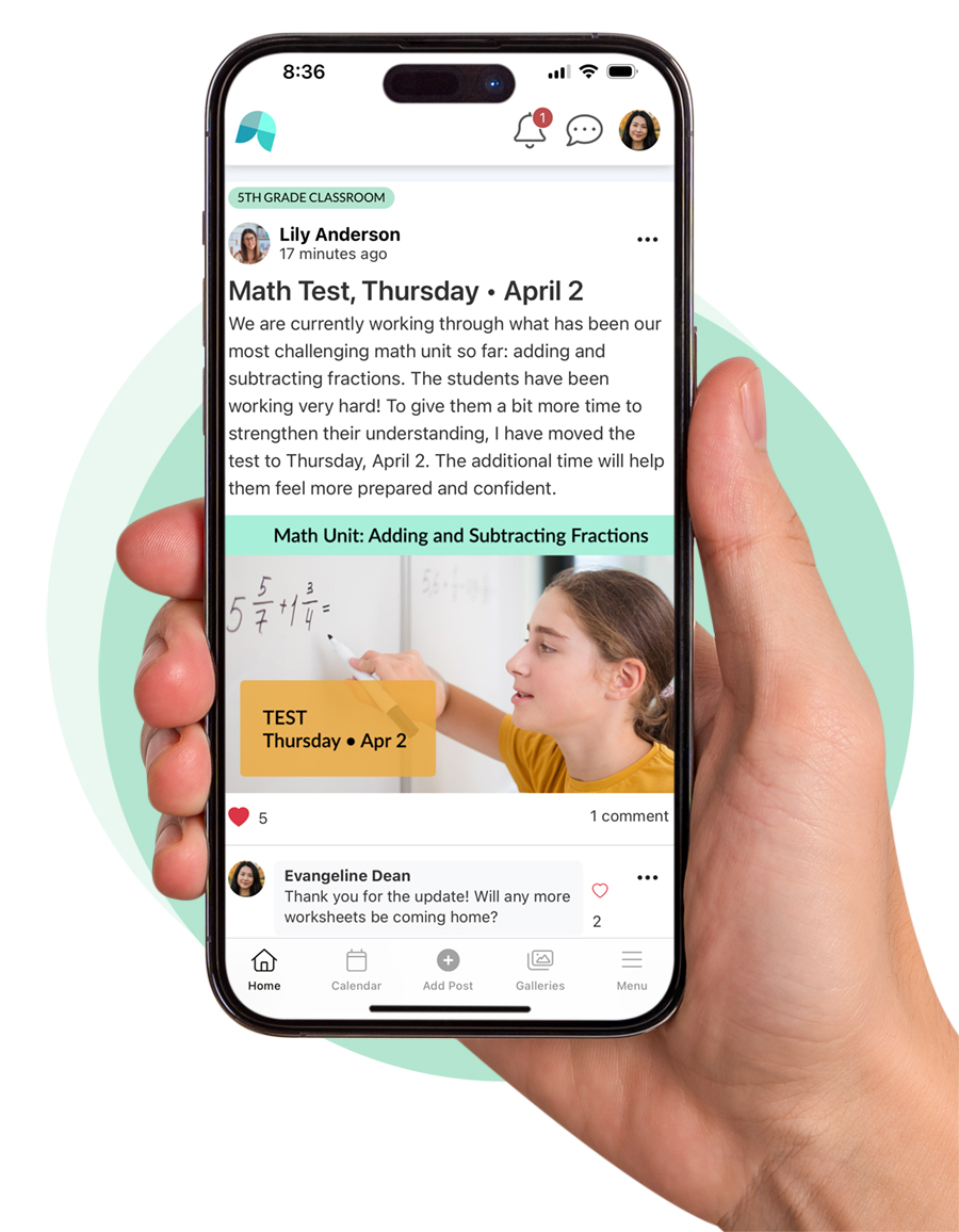 classroom communication app