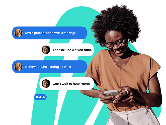 parent messaging app