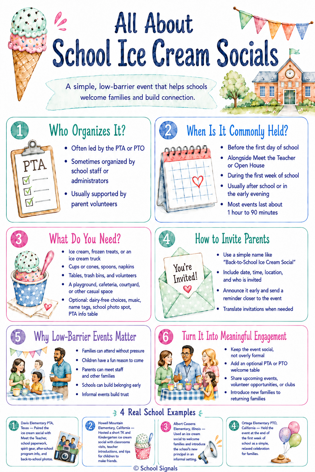 School ice cream social