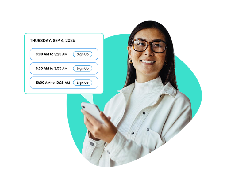 parent teacher-conference scehduling app