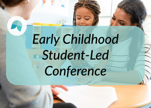 student-led-conference in early childhood grades