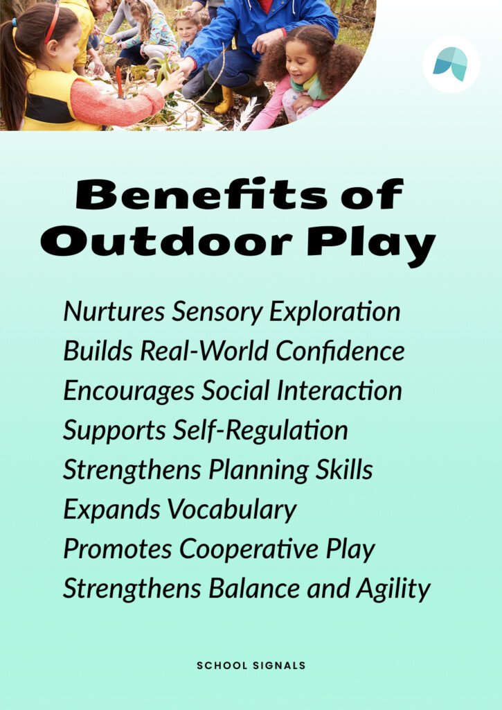 benefits of outdoor play