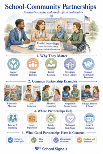 School-Community Partnership Work in Action: Inspiring Examples